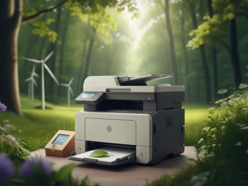 Noleggio stampanti sostenibile: stampa a impatto zero